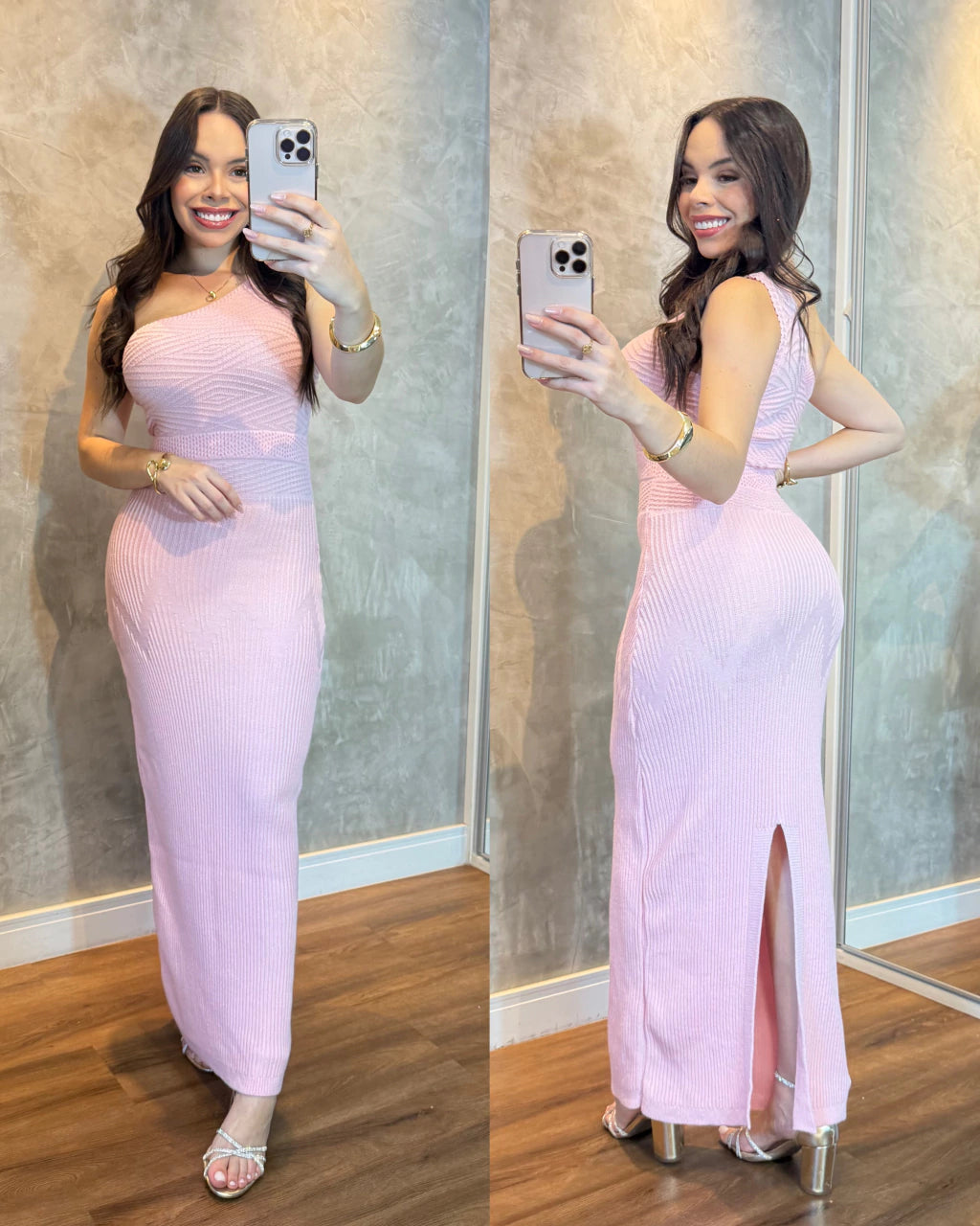 Vestido tricô modal Simone