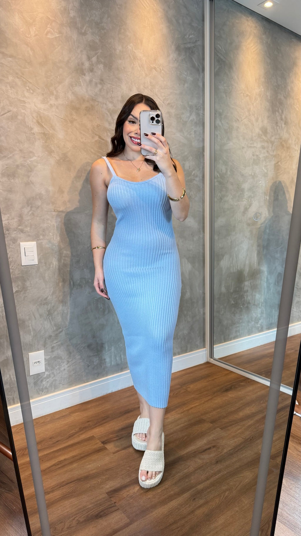 Vestido Bia tricô modal