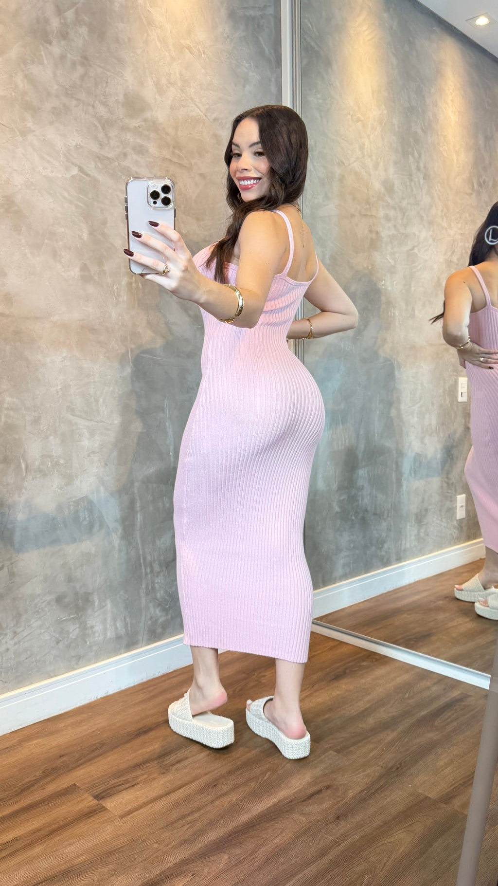Vestido Bia tricô modal