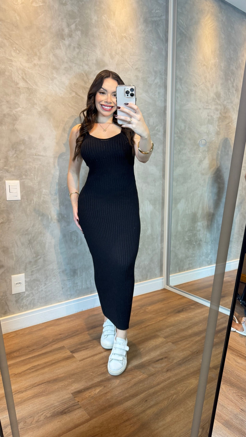 Vestido Bia tricô modal