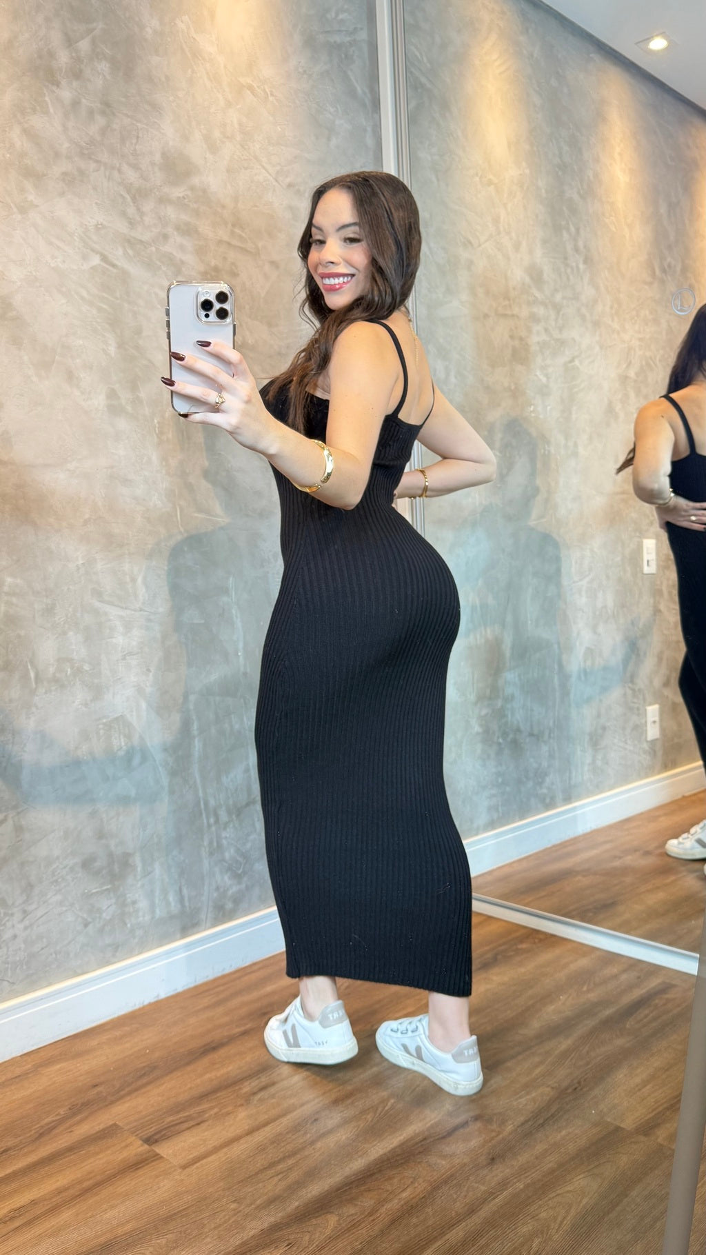 Vestido Bia tricô modal