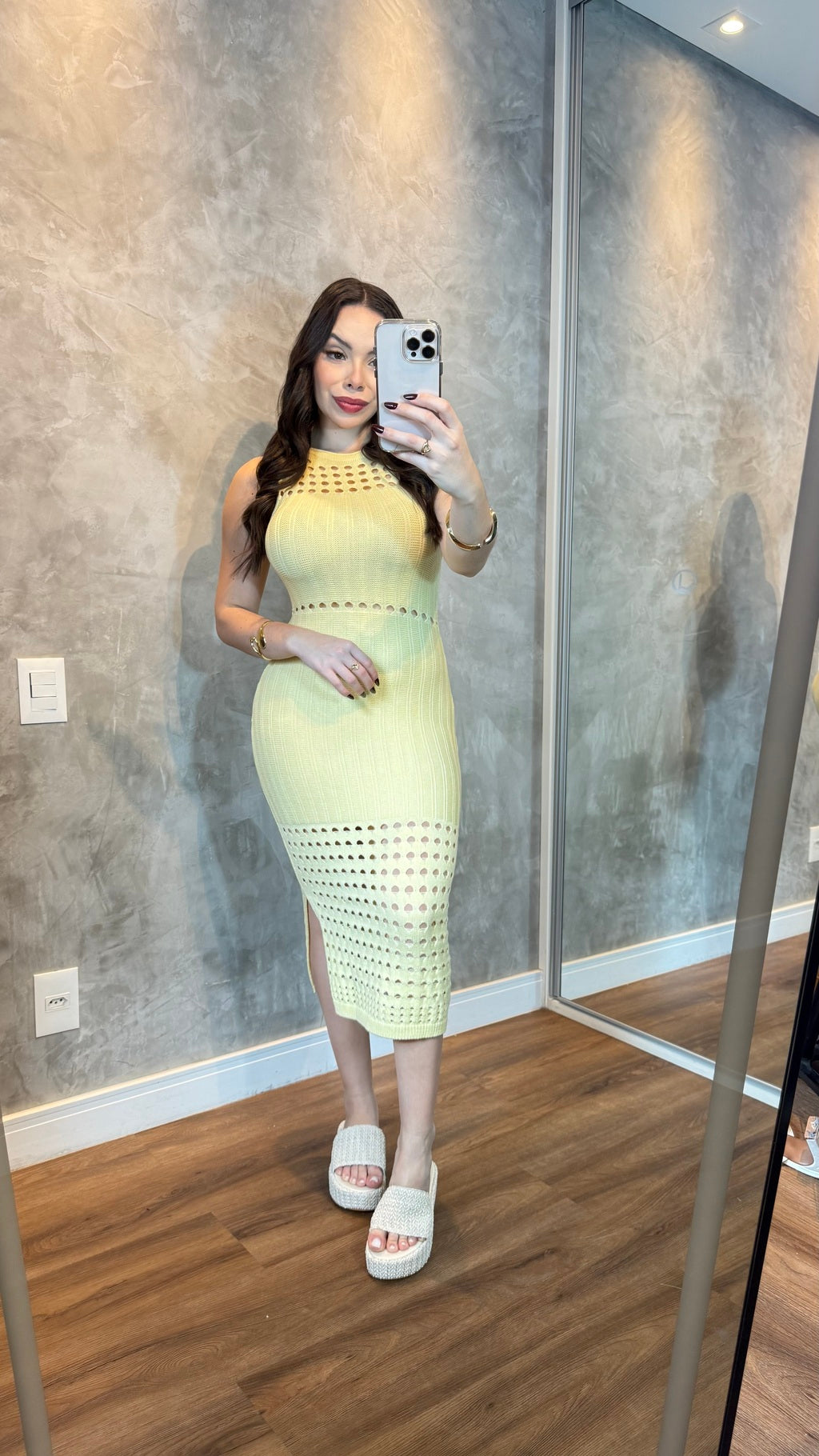 Vestido Zoe tricô modal