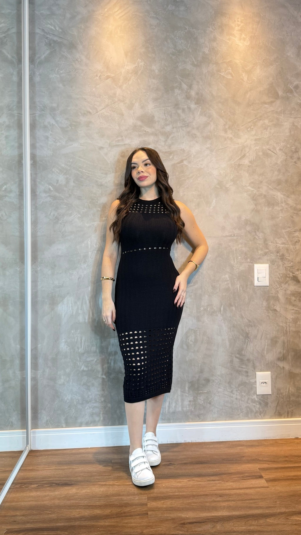Vestido Zoe tricô modal
