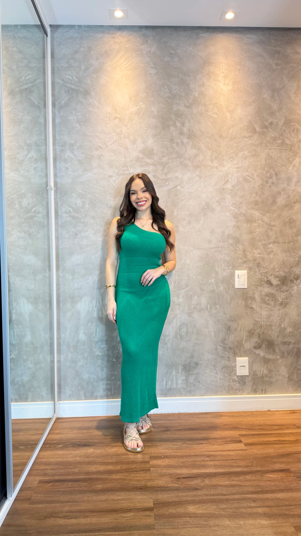 Vestido tricô modal Simone