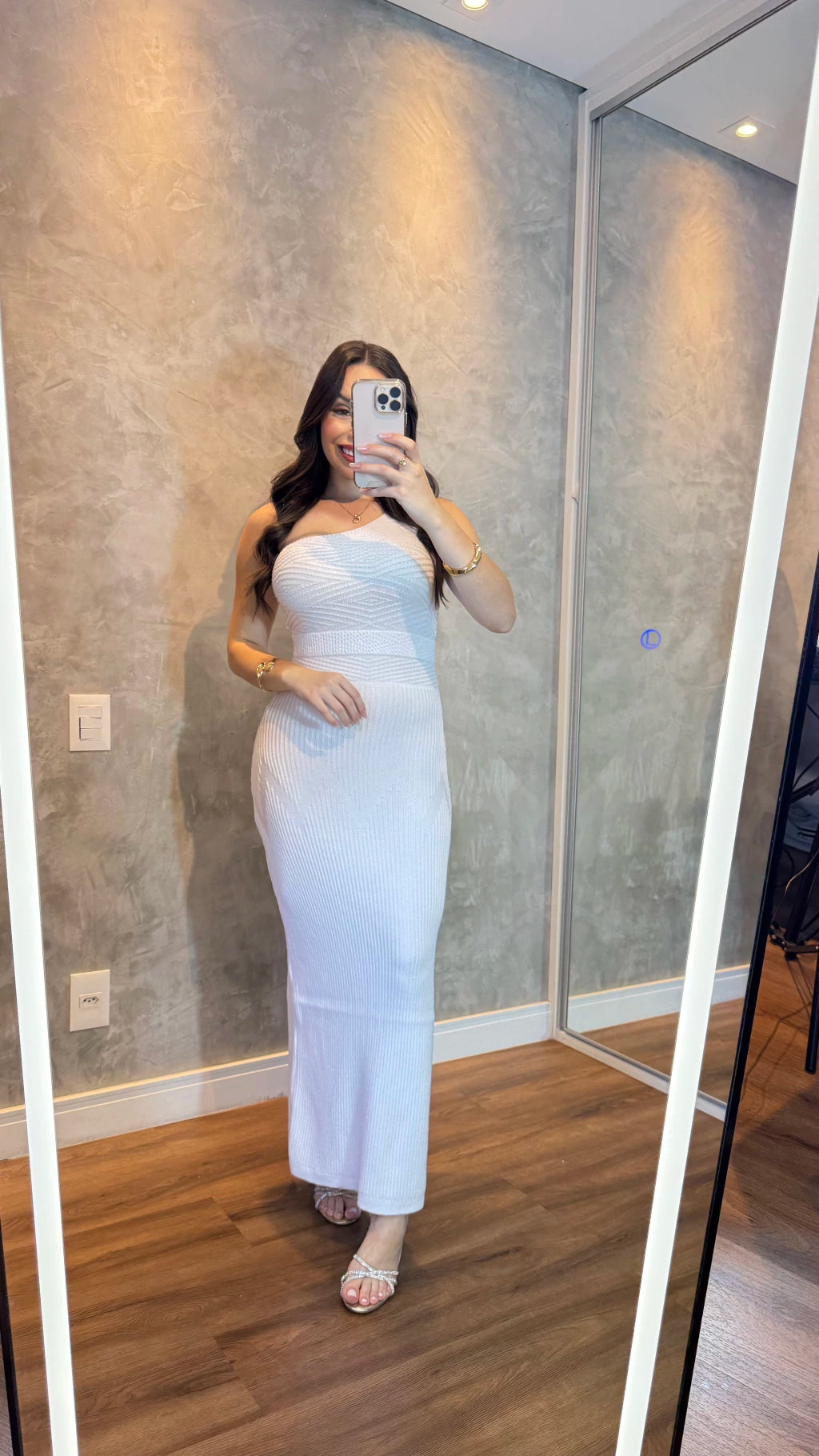 Vestido tricô modal Simone