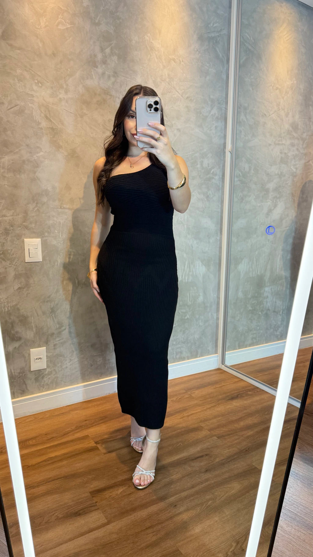Vestido tricô modal Simone