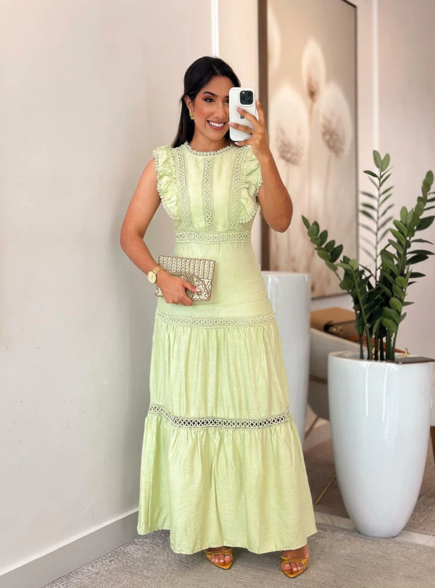 Vestido Viscose Giselli