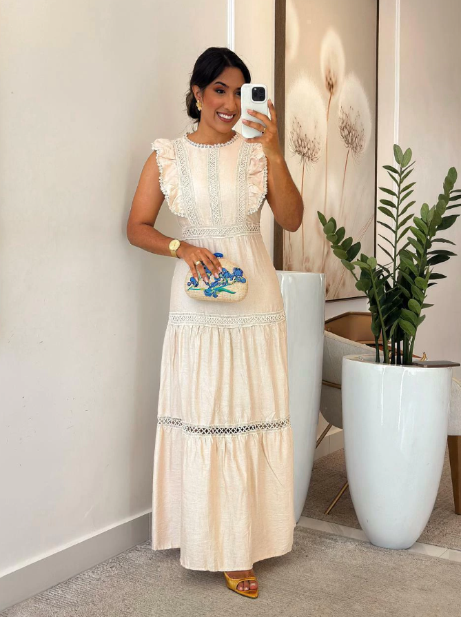 Vestido Viscose Giselli