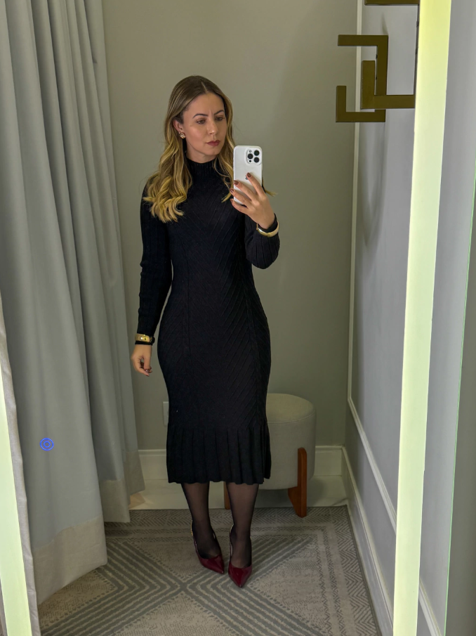 Vestido de Tricô Kaelen