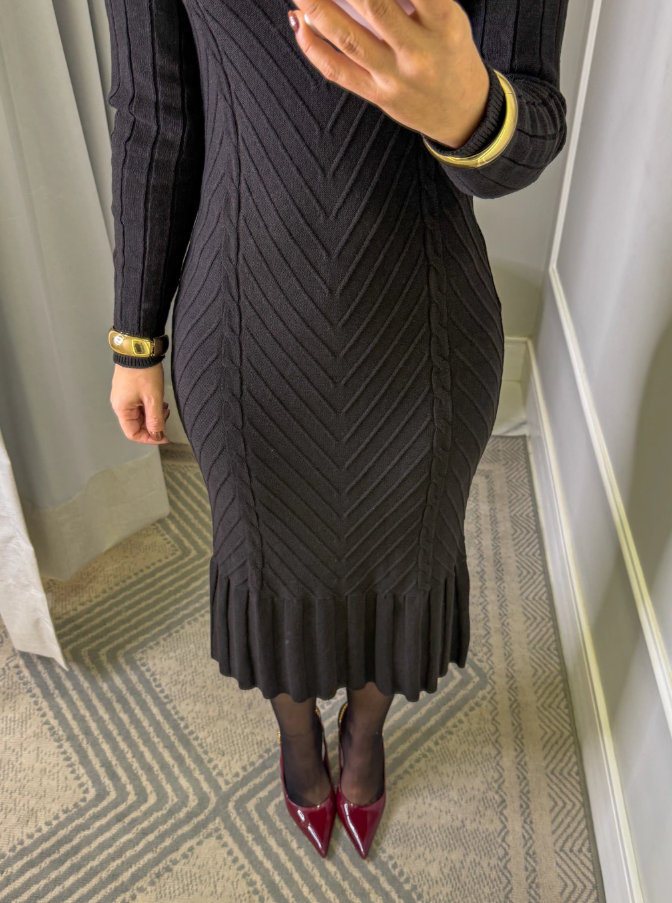 Vestido de Tricô Kaelen