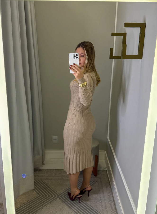 Vestido de Tricô Kaelen