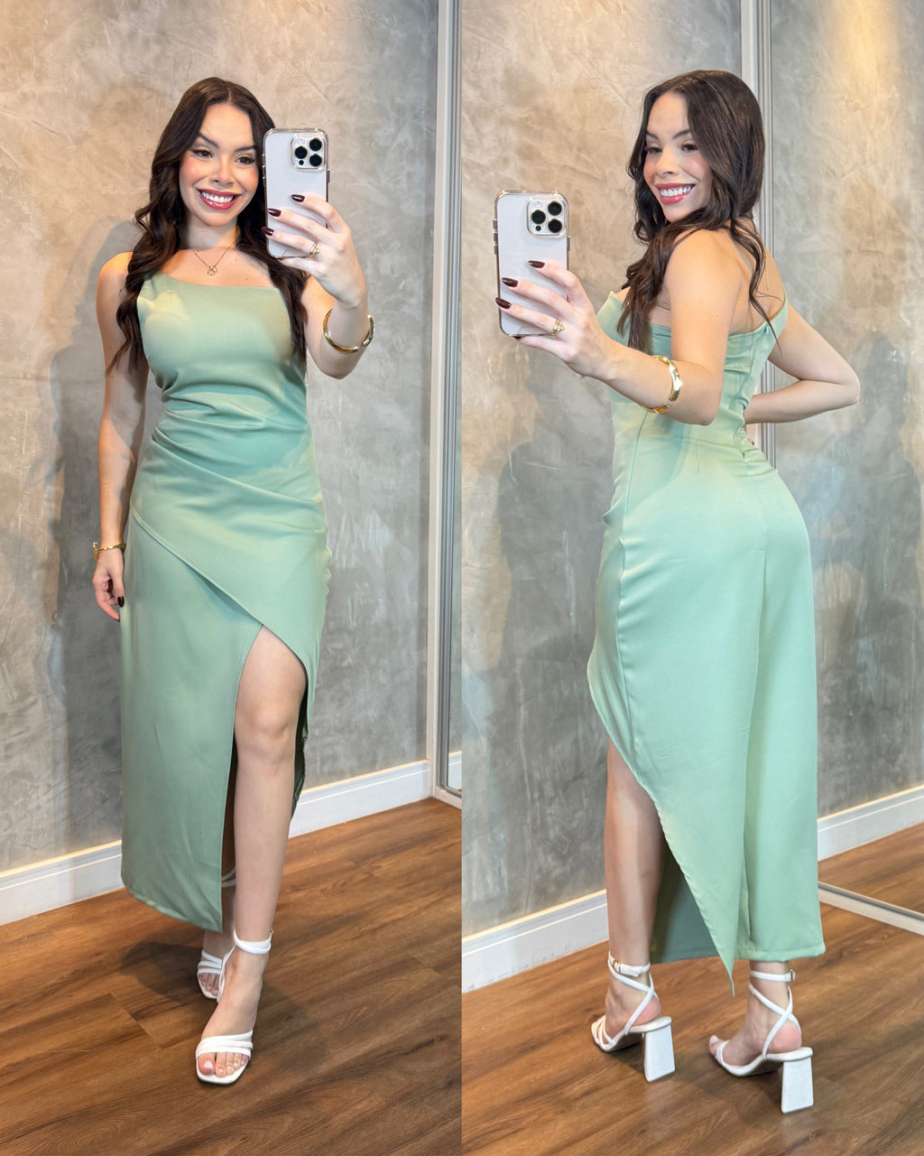 Vestido Flavia alfaiataria